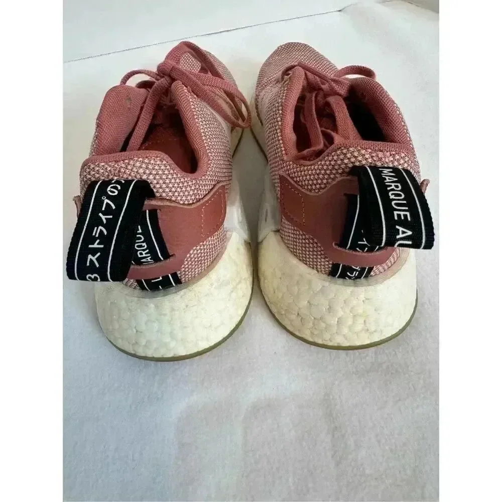 Adidas NMD R2 Women’s Sneakers | Light Pale Pink Boost Sole Trendy Street Style
